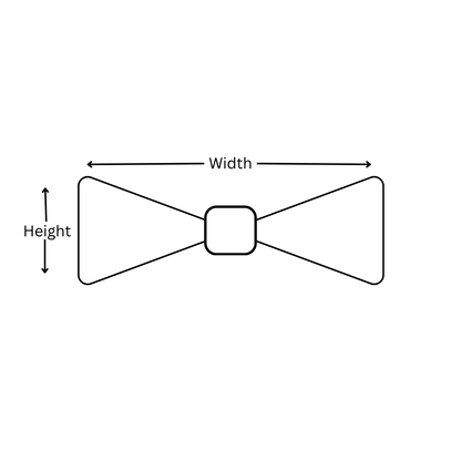 pet bow tie measurement schema 