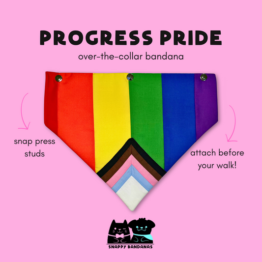 progress pride OTC bandana