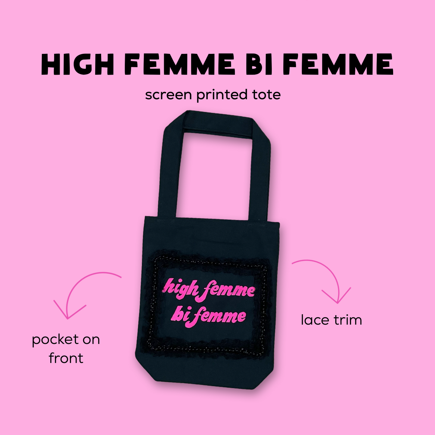 high femme bi femme tote