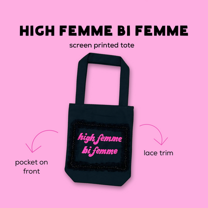 high femme bi femme tote